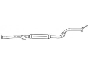 AKS DASIS SG23442 vidurinis duslintuvas