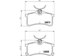HELLA PAGID 8DB 355 011-511 stabdžių trinkelių rinkinys, diskinis stabdys 
 Techninės priežiūros dalys -> Papildomas remontas
0446602010, 0446602060, 0446620130