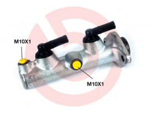 BREMBO M 56 022 pagrindinis cilindras, stabdžiai 
 Stabdžių sistema -> Pagrindinis stabdžių cilindras
46010Y9507, BSM0188, GMC891, 2676066048