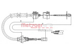 METZGER 1172.5 sankabos trosas 
 Sankaba/dalys -> Sankabos valdymas -> Sankabos trosas
1322174080