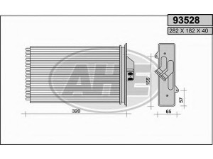 AHE 93528 šilumokaitis, salono šildymas 
 Šildymas / vėdinimas -> Šilumokaitis
4885003