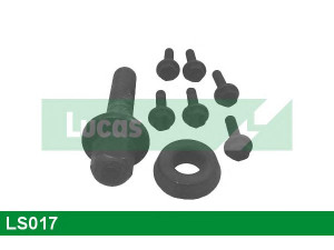 LUCAS ENGINE DRIVE LS017 varžtų komplektas, alkūninio veleno skriemulys 
 Diržinė pavara -> Dirželio skriemulys
