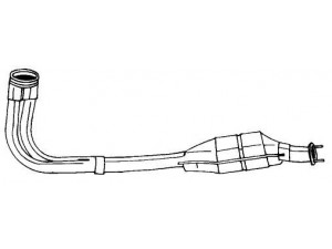AKS DASIS SG25160 katalizatoriaus keitiklis