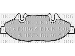 BORG & BECK BBP1949 stabdžių trinkelių rinkinys, diskinis stabdys 
 Techninės priežiūros dalys -> Papildomas remontas
0004216110, 0014210910, 0034207820