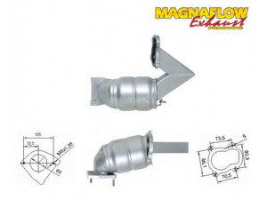 MAGNAFLOW 76322D katalizatoriaus keitiklis 
 Išmetimo sistema -> Katalizatoriaus keitiklis
2080000QAC, 4411691, 4430707, 8200200218