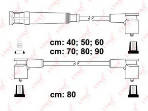 LYNXauto SPE1409 uždegimo laido komplektas
12121359991, 12121362989, 12121705718