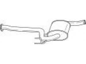 AKS DASIS SG18603 galinis duslintuvas