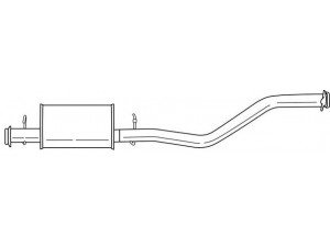 AKS DASIS SG32420 vidurinis duslintuvas