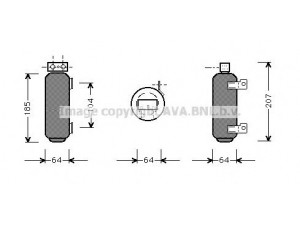 AVA QUALITY COOLING OLD282 džiovintuvas, oro kondicionierius 
 Oro kondicionavimas -> Džiovintuvas
1618016, 90486845, 90486845