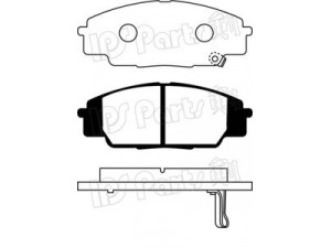 IPS Parts IBD-1490 stabdžių trinkelių rinkinys, diskinis stabdys 
 Techninės priežiūros dalys -> Papildomas remontas
45022-S2A-E50, 45022S5TE51, 45022SMTE50