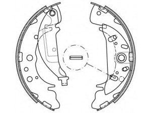 OPEN PARTS BSA2036.00 stabdžių trinkelių komplektas 
 Techninės priežiūros dalys -> Papildomas remontas
5830526A10