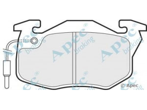 APEC braking PAD825 stabdžių trinkelių rinkinys, diskinis stabdys 
 Techninės priežiūros dalys -> Papildomas remontas
7701202213, 7701203213