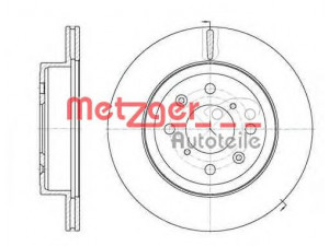 METZGER 61038.10 stabdžių diskas 
 Stabdžių sistema -> Diskinis stabdys -> Stabdžių diskas
4706749, 4707288, 93176389, 93179462