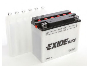 EXIDE YB18L-A starterio akumuliatorius; starterio akumuliatorius 
 Elektros įranga -> Akumuliatorius