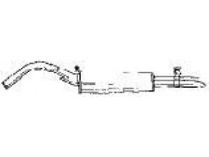 AKS DASIS SG10603 galinis duslintuvas