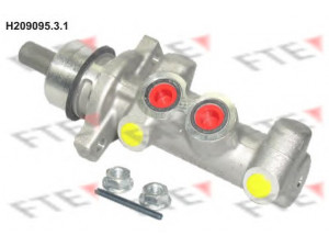 FTE H209095.3.1 pagrindinis cilindras, stabdžiai 
 Stabdžių sistema -> Pagrindinis stabdžių cilindras
4702168, 9195531, 51100-83E10, 51100-83E10-000
