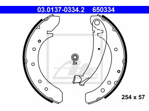 ATE 03.0137-0334.2 stabdžių trinkelių komplektas 
 Techninės priežiūros dalys -> Papildomas remontas
4241 H5, 4241 N4, 77362428, 9467549388
