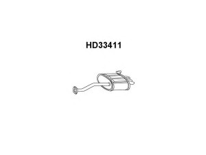 VENEPORTE HD33411 galinis duslintuvas 
 Išmetimo sistema -> Duslintuvas
18030S6EE10