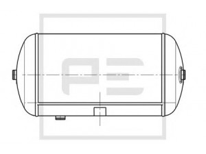 PE Automotive 106.501-00A oro talpykla, suspausto oro sistema
1 402 284, ABR A383