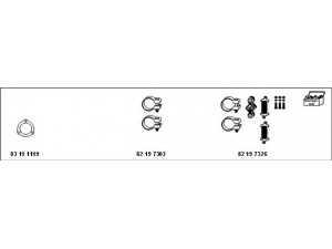 HJS MT-Lad4 išmetimo sistema 
 Išmetimo sistema -> Išmetimo sistema, visa