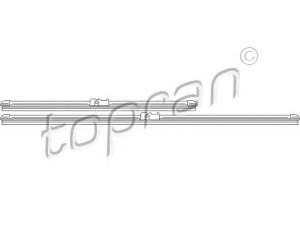 TOPRAN 304 146 valytuvo gumelė 
 Techninės priežiūros dalys -> Techninės priežiūros intervalai
1 465 888, 6M6JS17528AA