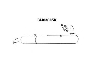 VENEPORTE SM08005K katalizatoriaus keitiklis