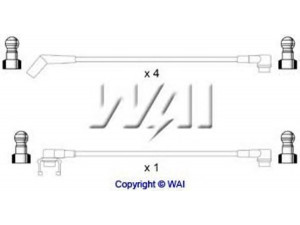 WAIglobal SL055 uždegimo laido komplektas