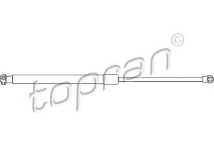 TOPRAN 407 812 dujinė spyruoklė, bagažinė 
 Priedai -> Bagažinė/pakrovimo skyrius
203 740 00 45, 203 980 03 64