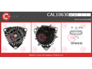 CASCO CAL10630AS kintamosios srovės generatorius 
 Elektros įranga -> Kint. sr. generatorius/dalys -> Kintamosios srovės generatorius
1368327, 1697321