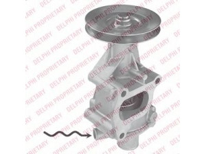 DELPHI WP1602 vandens siurblys 
 Aušinimo sistema -> Vandens siurblys/tarpiklis -> Vandens siurblys
0000007724414, 46742168