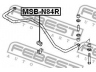FEBEST MSB-N84R skersinio stabilizatoriaus įvorių komplektas 
 Ašies montavimas/vairavimo mechanizmas/ratai -> Stabilizatorius/fiksatoriai -> Sklendės
MR130896