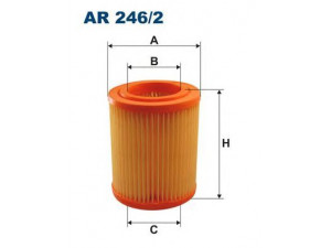 FILTRON AR246/2 oro filtras 
 Techninės priežiūros dalys -> Techninės priežiūros intervalai
17220PNA003, 17220PNB003, 17220PNB505