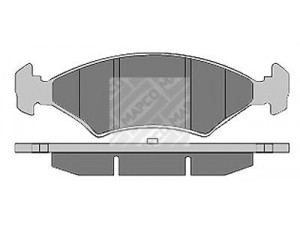 MAPCO 6159/2 stabdžių trinkelių rinkinys, diskinis stabdys 
 Techninės priežiūros dalys -> Papildomas remontas
5 015 920, 5 018 899, 5 018 900