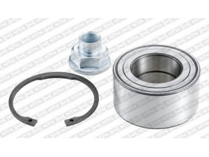 SNR R177.44 rato guolio komplektas 
 Ašies montavimas/vairavimo mechanizmas/ratai -> Rato stebulė/montavimas -> Rato guolis
43440-54G01, 43440-54G02, 43440-86G00