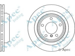 APEC braking DSK3103 stabdžių diskas 
 Stabdžių sistema -> Diskinis stabdys -> Stabdžių diskas
34216775291