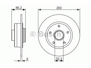 BOSCH 0 986 479 684 stabdžių diskas 
 Stabdžių sistema -> Diskinis stabdys -> Stabdžių diskas
43 20 000 10R, 43 20 065 06R, 43 20 075 56R