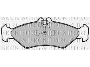 BORG & BECK BBP1491 stabdžių trinkelių rinkinys, diskinis stabdys 
 Techninės priežiūros dalys -> Papildomas remontas
2D0698451A, 2D0698451D, 000 421 24 10