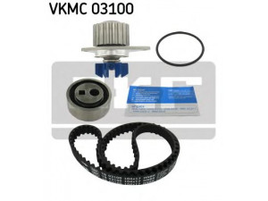SKF VKMC 03100 vandens siurblio ir paskirstymo diržo komplektas 
 Aušinimo sistema -> Vandens siurblys/tarpiklis -> Vandens siurblys
0816.56, 0829.19, 0829.29, 0829.54