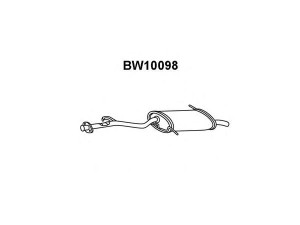 VENEPORTE BW10098 galinis duslintuvas 
 Išmetimo sistema -> Duslintuvas
18101247415