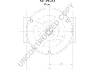 PRESTOLITE ELECTRIC A0014954AAS kintamosios srovės generatorius