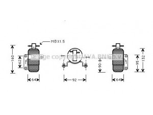 AVA QUALITY COOLING CRD059 džiovintuvas, oro kondicionierius 
 Oro kondicionavimas -> Džiovintuvas
4540371