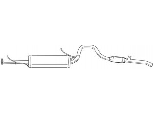 AKS DASIS SG70629 galinis duslintuvas