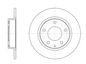 KAWE 6206 00 stabdžių diskas 
 Dviratė transporto priemonės -> Stabdžių sistema -> Stabdžių diskai / priedai
3415598, F32Z-2C026A, F32Z2C026A
