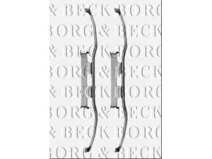 BORG & BECK BBK1463 priedų komplektas, diskinių stabdžių trinkelės 
 Stabdžių sistema -> Diskinis stabdys -> Stabdžių dalys/priedai
000 421 58 91, 2D0 615 295