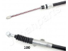 JAPANPARTS BC-100R trosas, stovėjimo stabdys 
 Stabdžių sistema -> Valdymo svirtys/trosai
365301F500, 365304F100