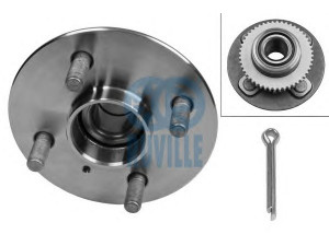 RUVILLE 7916 rato guolio komplektas 
 Ašies montavimas/vairavimo mechanizmas/ratai -> Rato stebulė/montavimas -> Rato guolis
42410-87702