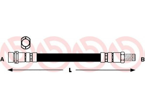BREMBO T 24 035 stabdžių žarnelė 
 Stabdžių sistema -> Stabdžių žarnelės
1068964, 1068965, 1134140, 1347217