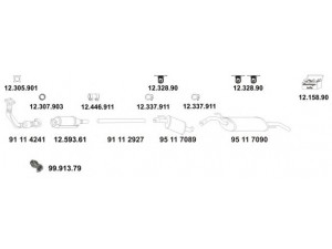 EBERSPÄCHER 12_946 išmetimo sistema 
 Išmetimo sistema -> Išmetimo sistema, visa
