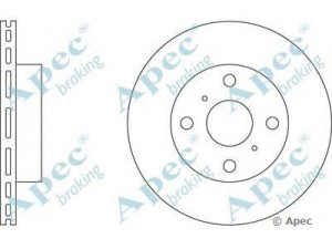 APEC braking DSK183 stabdžių diskas 
 Stabdžių sistema -> Diskinis stabdys -> Stabdžių diskas
4351212250, 4351212260, 4351212290