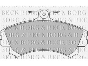 BORG & BECK BBP1458 stabdžių trinkelių rinkinys, diskinis stabdys 
 Techninės priežiūros dalys -> Papildomas remontas
4544200920, MR235557, MR249241